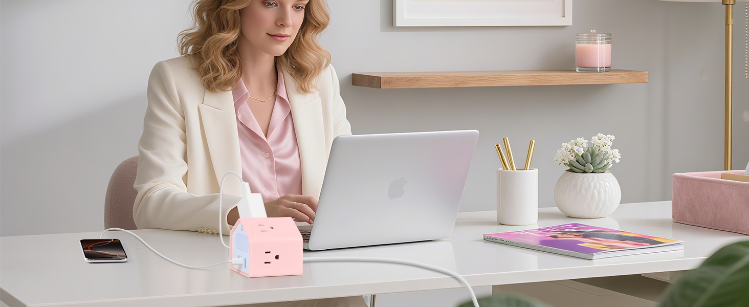 PINK POWER STRIP