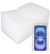 50Pcs Bubble Pouch Wraps Bag, 6''x10'' Clear Bubble Out Bags & Pouches for Packing, Double Walled...
