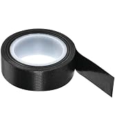 Pxiryanlow 1Roll Black 0.13mmx10m Black PTFE Teflon Tape Nonstick Tape 500? High-Temp Fiberglass ...