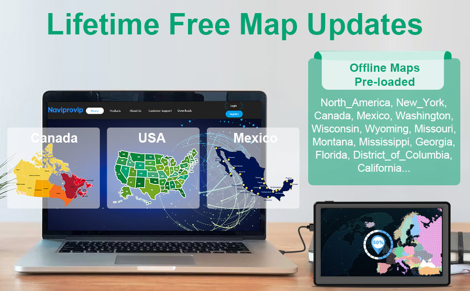 GPS Navigation for Car