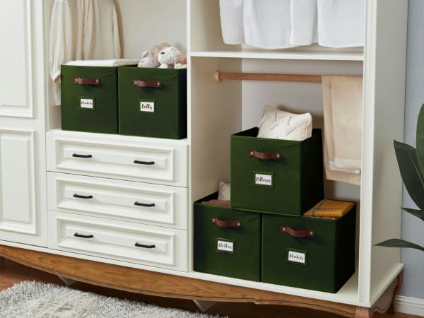 cube storage bins