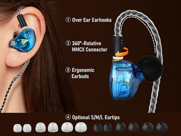 Audiovance Vibes 202_HiFi Wired Earbuds