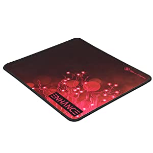 red mouse pad