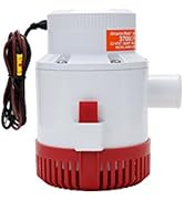 Amarine Made 3700 GPH 12v Boat Marine Plumbing Electric Bilge Pumps (3700gph 12v)