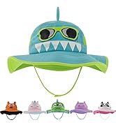 Kids Sun Hat for Girls & Boys with UV Protection- Toddler Beach Hat for Fishing Safari Play Hat (...