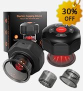 cotsoco The Original 5-in-1 Smart Cupping Massager with LED Light-1 Pack | Gua Sha Cupping Set wi...