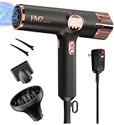 FMZ Professional Ionic Hair Blow Dryer Smart Display with Diffuser, 1875W High Speed Powerful BLD...