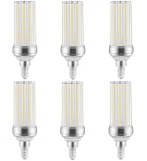 stvono E12 LED Bulb, 20W Candelabra LED Light Bulbs 150 Watt Equivalent, Daylight White 6000K, Ce...