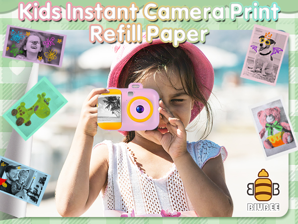 Kids Instant Camera Print Refill Paper