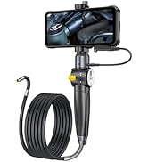 Ulefone uSmart Endoscope E03 for Armor 30/29/28/27/26/24/21/18/Pad Series, Two-Way 180° Steering ...