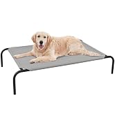 PHYEX Elevated Dog Bed for Large Dogs, Raised Dog Bed with Breathable Mesh, Non Slip, Easy to Cle...
