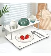 Stone Drying Mat for Kitchen Counter, Double-layer Stone Drying Rack, Super Absorbent Diatomaceou...