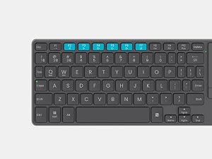 Multi-Device HTPC Keyboard