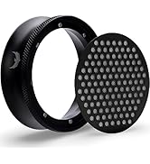 KNODOS Magnetic 54mm Dosing Funnel & Espresso Puck Screen Set Compatible with Breville Espresso M...