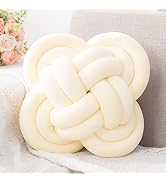 Xiashrk Knot Pillow Ball Xmas, Decoration Floor Pillow Cushion with Soft Plush, Knotted Throw Pil...