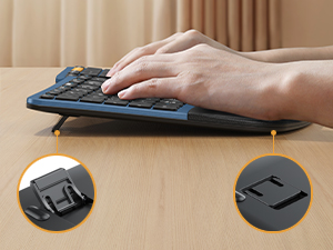 EKM01 plus Full Size Ergonomic Wireless Keyboard Mouse Combo - dark blue A+ page (11)