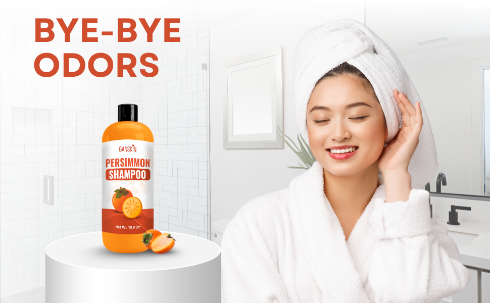 eliminador de olor corporal extracto de caqui apestoso maloliente control de olor bloquear Cabello