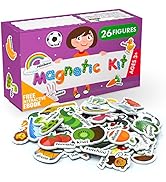 Foam Magnets for Toddlers - Refrigerator Magnets for Kids - Baby Magnets for Fridge and Whiteboar...
