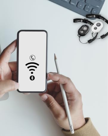 Camera Shutter Remote Control with Bluetooth Wireless Technology