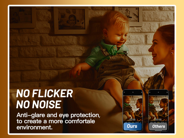 No flicker