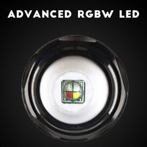rgbw flashlight