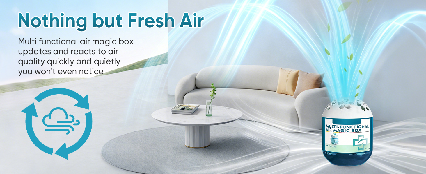 indoor air purification dust removal magic box