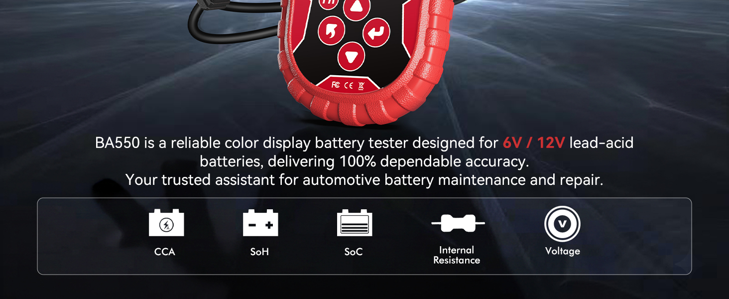 leagend Car Battery Tester