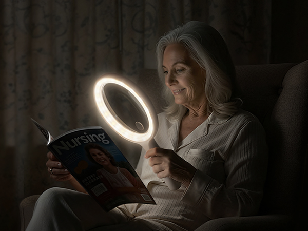 Magnifying Glass with Light