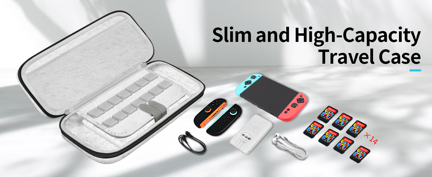 slim and high capacity travel case