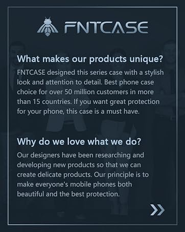 FNTCASE for Google Pixel 9-Pro-XL Case: Dual Layer Heavy Duty Protective Phonecase