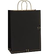 Paper Bags 13x7x17 50Pcs BagDream Gift Bags, Party Bags, Shopping Bags, Retail Bags, Merchandise ...