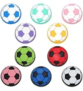GORGECRAFT 10 Colors Football Silicone Joycon Thumb Grip Caps Sports Joystick Cap Button Caps Ana...