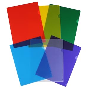 letter assorted plastic sleeves