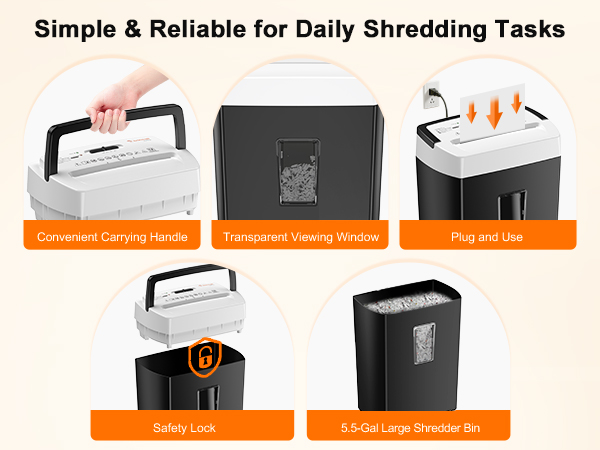 Bonsaii 12-Sheet Cross Cut Paper Shredder