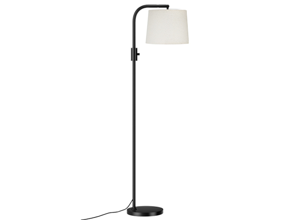 black floor lamp