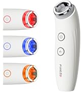 FliKEZE Red Light Therapy Device for Face and Neck, 3-in-1 Microcurrent & Vacuum Facial Massager,...