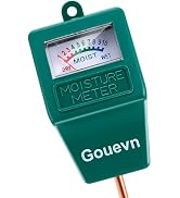 Gouevn Soil Moisture Meter, Plant Moisture Meter Indoor & Outdoor, Hygrometer Moisture Sensor Soi...