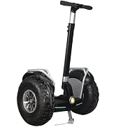 Smart Self-Balancing Electric Scooter - 20 Inch Fat Tire Off-Road 3000W Dual Motor 60V 15.6Ah Lit...