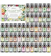 Essential Oils Set, Aromatherapy Essential Oil Kit for Diffuser, Massage, Skin Care (48 x 5ml) - ...