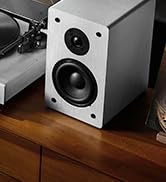ANGELS HORN High Fidelity Bluetooth Vinyl Turntable Record Player with Bookshelf Speakers, AT-360...