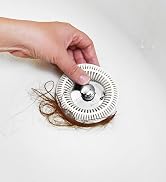 Non-toxic pet hair dog hair cat shower drain protector TubRing 5-inch bathroom drain hair catcher