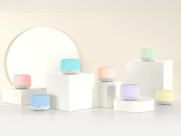 living room diffuser with 7 color light