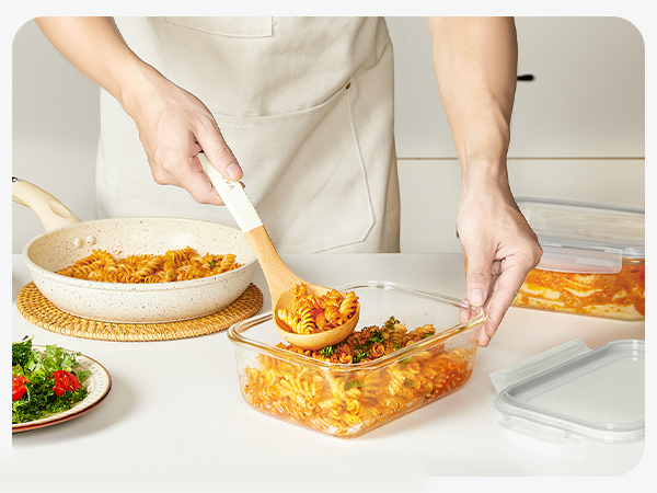 Large Glass Storage Containers with Lids