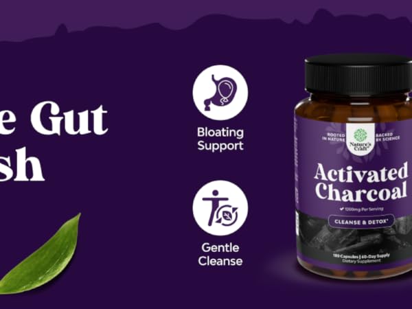 Activated Charcoal 180ct