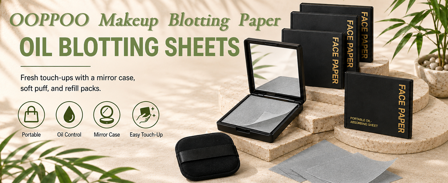 oil blotting sheets papers face absorbing makeup oily skin summer essentinals