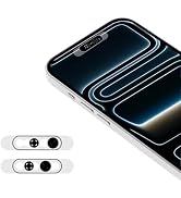 Front Camera Cover Compatible for iPhone 17/17 Air/17Pro/17Pro Max/16/16Plus/16Pro/16Pro Max/15/1...