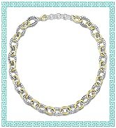 UNY JEWEL Jewelry Make a Statement With Multi Dots Oval Link Chain Necklace Designer Brand Inspir...
