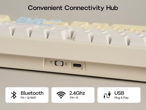 Galaxy100 Lite QMK/VIA Gaming Keyboard