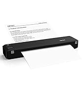 HPRT MT800 Thermal Transfer Portable Printer Support 8.5" X 11" US Letter & A4 Paper Bluetooth Wi...
