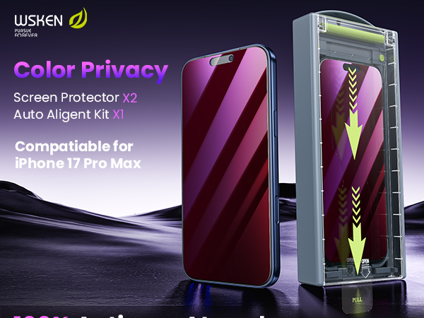 iphone 17 pro max privacy screen protector